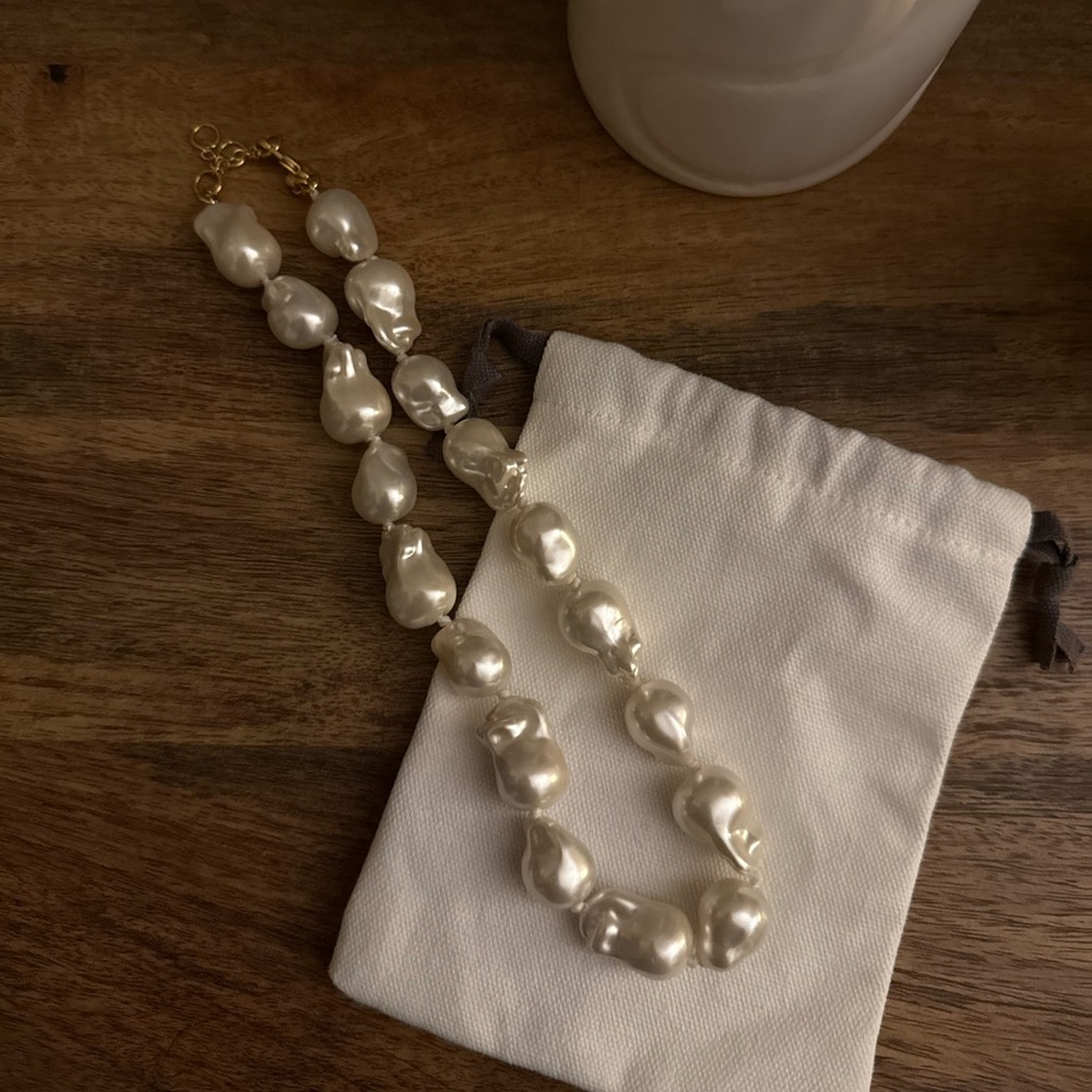 J.Crew Women’s Baroque Pearl Necklace